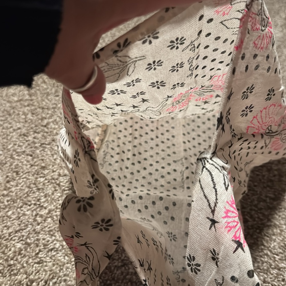 Free People lightweight cheesecloth tote bag - new! - Picture 6 of 6